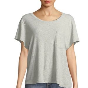 NWOT JAMES PERSE CROPPED BOXY TEE